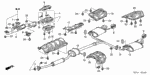 18176PT0003 - Electrical/Exhaust/Heater/Fuel: BOLT, CONVERTER (YUTAKA) for Acura Image