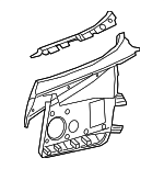 20569040027M83 - Body: Insert Panel for Mercedes-Benz Image
