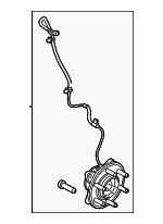 HUB620 - Driveline &amp; Axles: Motorcraft™ Wheel Bearing And Hub Assembly for Ford Image