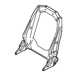 31363825 - Body: Seat Back Frame for Volvo: C30, C70 Image