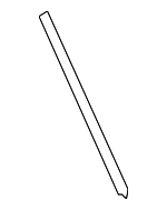 852140R040 - Body: Wiper Insert for Lexus: NX250, NX350, NX350h, NX450h+ Image