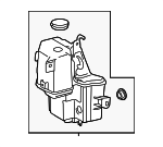 85315F6010 - : Washer Reservoir for Lexus: NX250, NX350, NX350h, NX450h+ Image