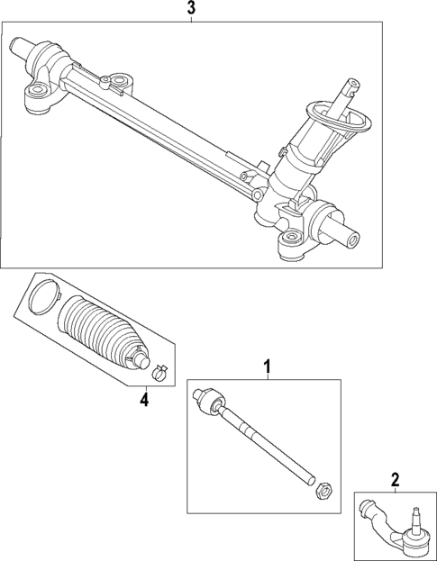 Steering Gear & Linkage for 2023 Ford Maverick #1