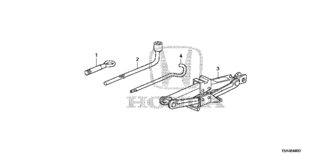 Tool - Jack for 2016 Honda Fit #0