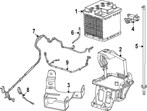 Battery for 2024 Dodge Charger Daytona #0
