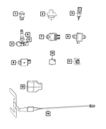 68395835AA - Electrical: Seat Belt Reminder Sensor for Dodge: Journey Image