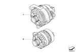 12317540990 - Engine Electrical System: Reman Alternator for BMW Image