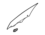 82410DW000 - Body: Movable Glass for Kia Image