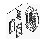 58130AR150CA - : Caliper Assembly for Genesis: GV70 Image