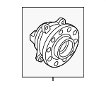 51730AR500 - Brakes: Hub Assembly for Hyundai Image