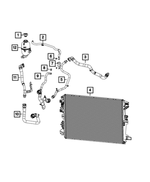 68444068AC - Cooling: Charge Air Cooler Coolant Hose for Jeep: Compass Image