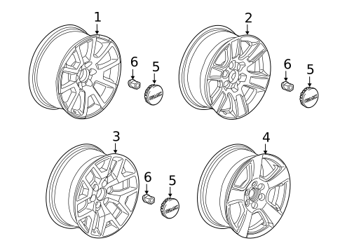 Wheels for 2017 GMC Sierra 1500 #0