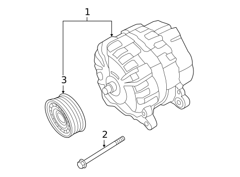 Alternator for 2016 Porsche 911 #0