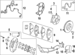 4501831MA01 - : Caliper for Acura Image