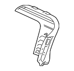 MR595806 - Body: Seat Back Frame for Mitsubishi: Endeavor, Galant Image