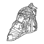64330T20A00ZZ - Body: Inner Wheelhouse for Honda Image