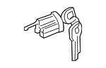 MR972275 - Steering: Cylinder &amp; Keys for Mitsubishi: Eclipse, Endeavor, Galant Image