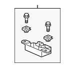 38389T2A000 - : 2014-2015 Acura RLX - Antenna Assembly, Lf (Trunk) for Acura: RLX Image