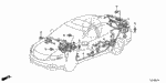32117TL2A03 - : Wire Harness, Instrument for Acura Image