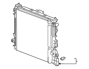 2017-2026 GM (Replaces 85557760) W (S)Radiator 85797937 GM ...