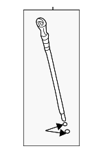 2661123010 - Engine: Dipstick for Hyundai: Elantra, Tiburon, Tucson Image