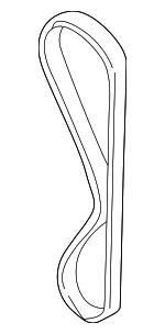 2431223202 - Engine: Timing Belt for Hyundai: Elantra, Tiburon, Tucson Image