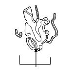 2135023500 - Engine: Lower Timing Cover for Hyundai: Elantra, Tiburon Image