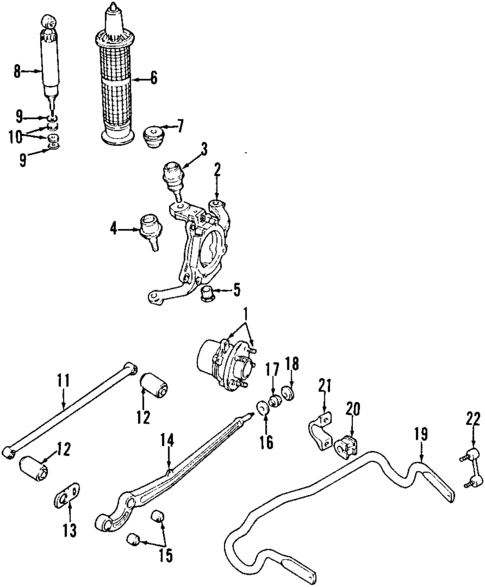 Axle Shaft & Joints for 1995 Land Rover Range Rover #1