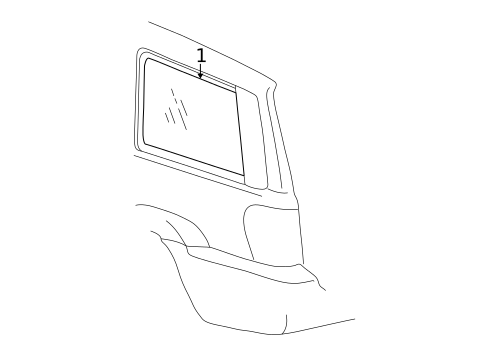 Glass & Hardware for 2002 Jeep Grand Cherokee #0