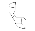 3B0953236C - Body: Alarm Switch for Volkswagen: Passat Image