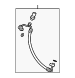 80315TVAA01 - HVAC: Discharge Hose for Honda: Accord Image
