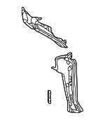 616010E070 - Body: Rear Pillar for Toyota: Highlander Image