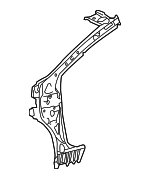 6102352180 - : Inner Hinge Pillar for Toyota: Prius C Image