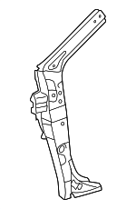 6110852180 - Body: Hinge Pillar Reinforced for Toyota: Prius C Image