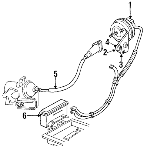 Cruise Control System for 1995 Chrysler LeBaron #0