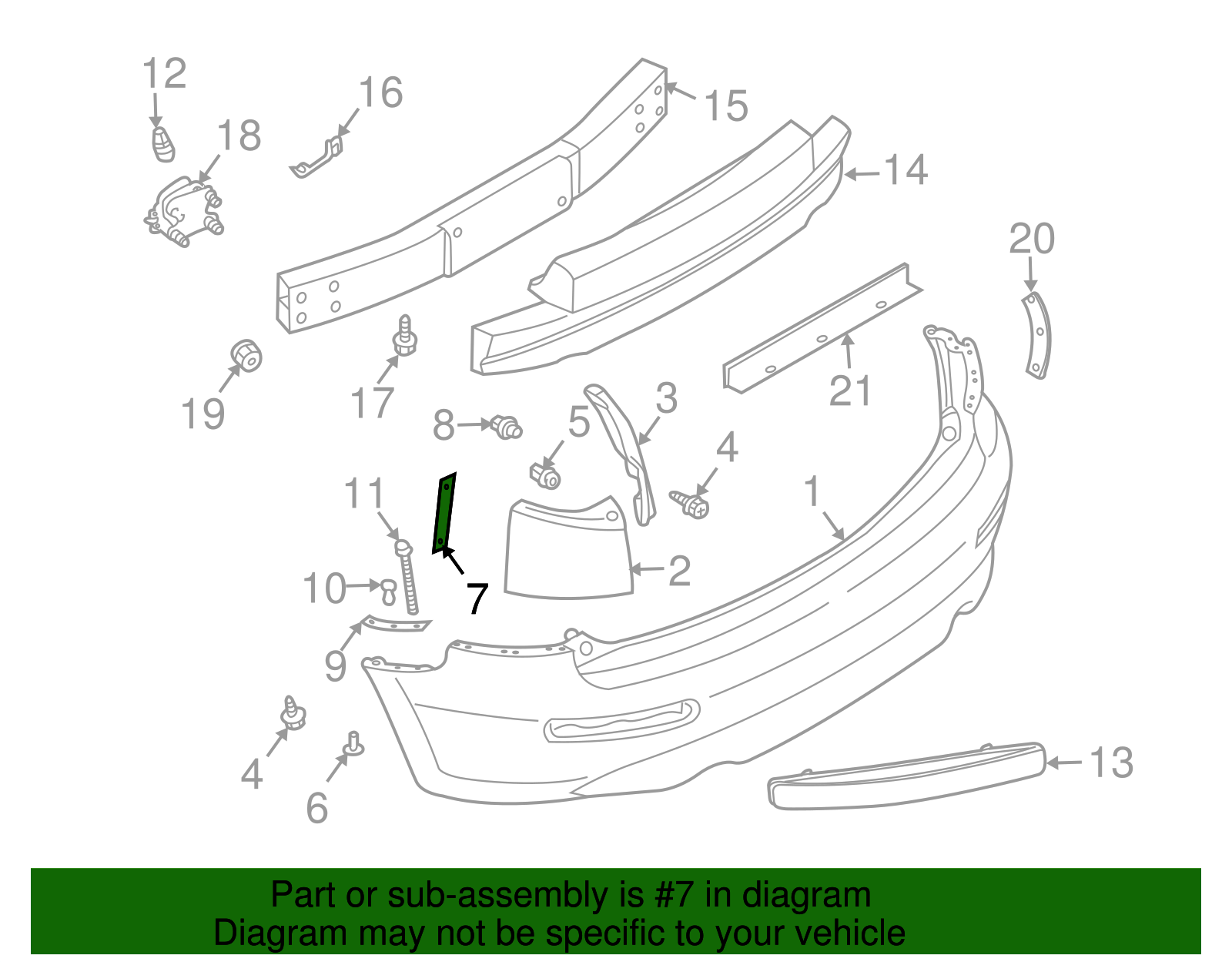 2003-2008 Infiniti Side Bracket 85227-CG000 | Grubbs Infiniti Grapevine