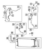 68674094AB - : A/C Suction Line for Ram: 2500, 3500 Image