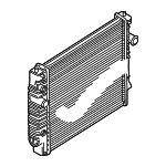 MNC4190AH - : Radiator for Jaguar: Vanden Plas, XJ8, XJR, XK8, XKR Image