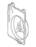 167110A090 - Cooling System: Shroud for Toyota: Sienna Image