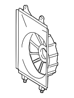 167110A070 - Cooling System: Shroud for Toyota: Sienna Image