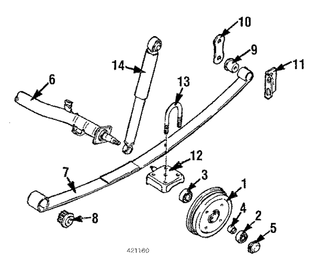 96055135 - Suspension: Brake Drum for GM Image