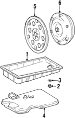 3533050010 - : Transmission Oil Filter for Lexus: GS300, LS400, SC300, SC400 Image
