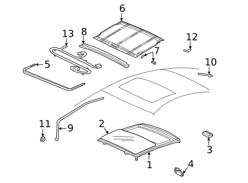 Sunroof for 1998 Dodge Intrepid #0