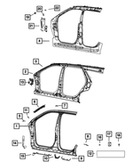 68410705AA - : Baffle, Left for Mopar Image