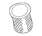 34321165341 - Body: Strainer for BMW: 323Ci, 323i, 325i, 325xi, 328Ci, 328i, 330i, 330xi, Z4 Image