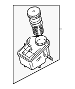 34326751589 - Body: Reservoir for BMW: 323Ci, 323i, 325i, 325xi, 328Ci, 328i, 330i, 330xi, Z3, Z4 Image