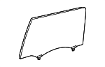 681030C080 - Body: Door Glass for Toyota: Tundra Image