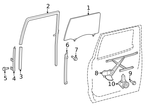 Rear Door for 2021 Toyota Tundra #2