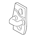 51217148705 - Body: Striker Plate for BMW: 128i, 135i, 325i, 325xi, 328i, 328i xDrive, 328xi, 330i, 330xi, 335d, 335i, 335i xDrive, 335xi, 525i, 525xi, 528i, 528i xDrive, 528xi, 530i, 530xi, 535i, 535i xDrive, 535xi, 545i, 550i, 645Ci, 650i, 750i, 750Li, M3, M5, M6, X3, X5, X6, Z4 Image