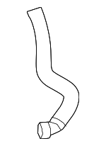 C2Z4526 - : Secondary Air Injection Pump Hose for Jaguar: XF Image